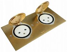 Лючок нерегулируемый Legrand 2х2 мод. 172x86x41мм IP44 бронза картинка